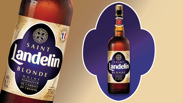 Saint Landelin Blonde – en stor (750 ml) nyhet på Systembolaget i december.