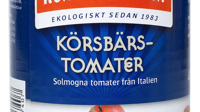 Smakrika ekologiska körsbärstomater 