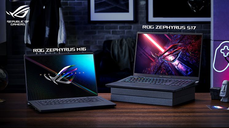 ASUS Republic of Gamers Announces ROG Zephyrus M16, ROG Zephyrus S17 and updated ROG Flow X13
