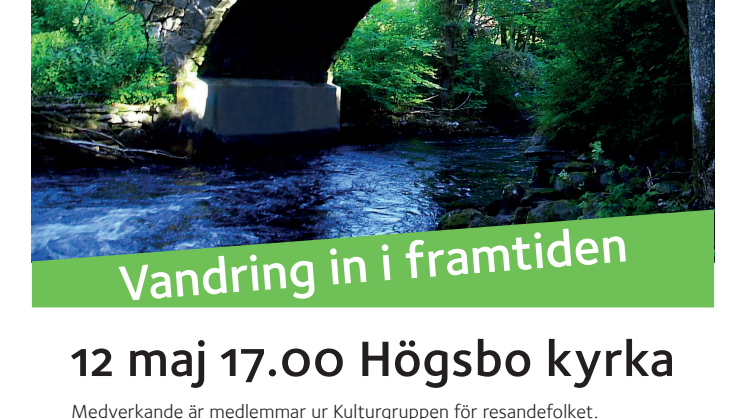 Resandegudstjänst: Vandring in i framtiden
