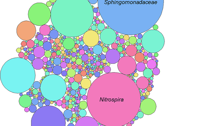 The cover picture illustrates the abundance of the OTUs from the complete dataset of the Landskrona study using packCircles. Illustr. Dr. Peter Menzel.