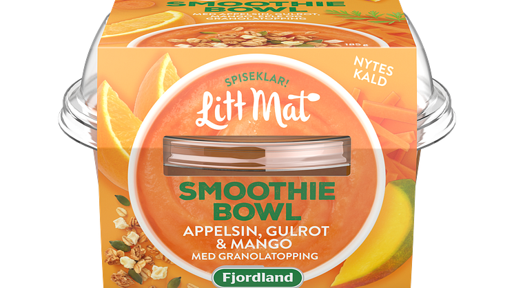 Litt Mat Smoothie Bowl Orange