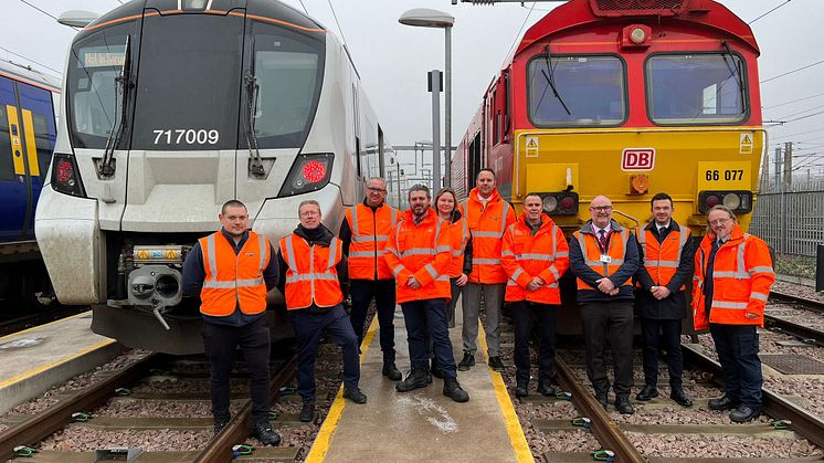 GTR's Great Northern employees met with with freight operator DB Cargo UK to share its expertise of digital signalling