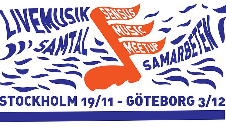 Ny mötesplats för musiklivet – Sensus Music Meetup