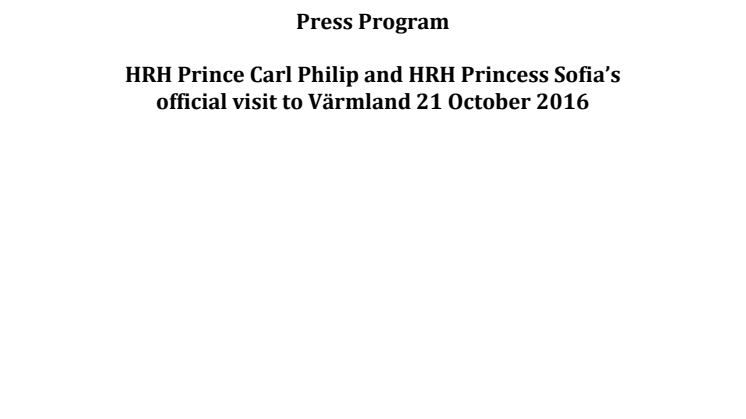 Press Program