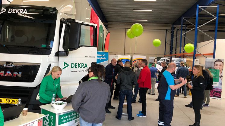 Billede fra jobmesse i Køge, efterår 2018