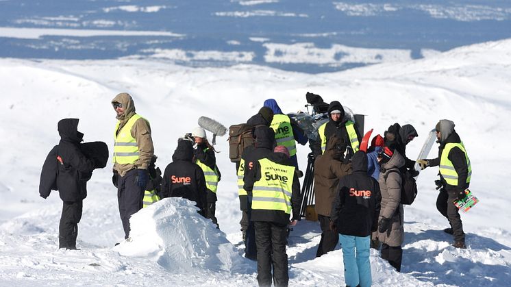 Sune i Fjällen - behind the scenes