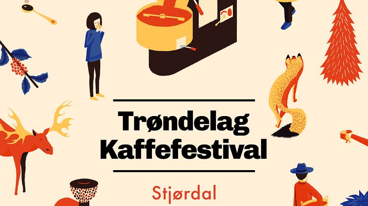 Trøndelag kaffefestival 2018, plakat