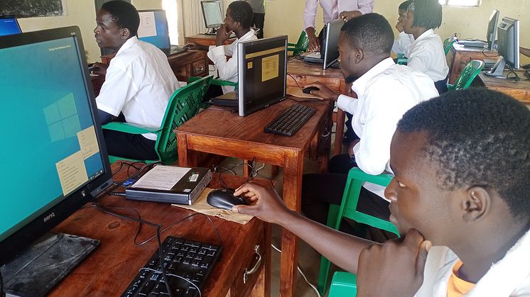 Computers for Chambala: 500 pupils are learning digital skills on IT equipment donated by Govia Thameslink Railway