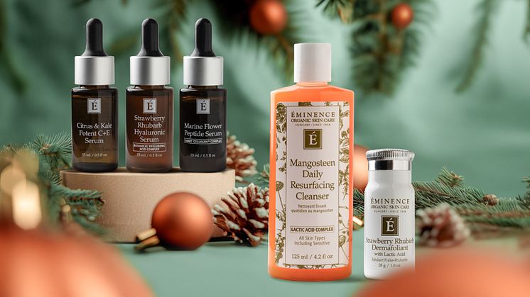 Holiday gift set Eminence Organcis 