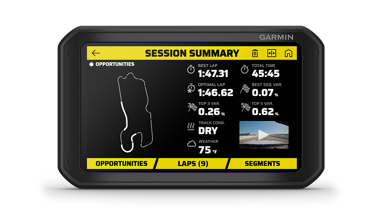 GARMIN® VAIHTAA ISOMMALLE VAIHTEELLE JA ESITTELEE   GARMIN CATALYST -AJOSUORITUKSEN OPTIMOIJAN