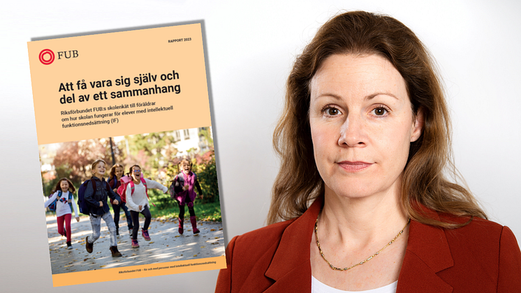 Christina Heilborn, Riksförbundet FUB:s förbundssekreterare Foto: Charlotte Rückl