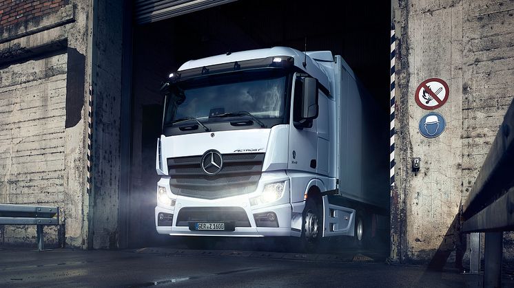 Ny Actros F er lastbilen, som kan det, den skal