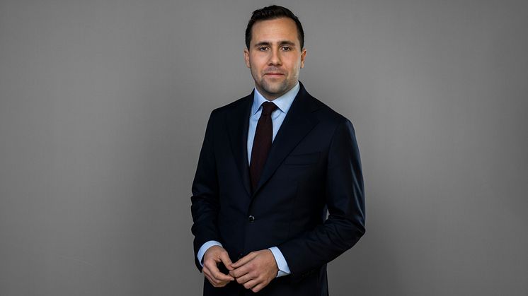 Bistånds- och utrikeshandelsminister Benjamin Dousa. Foto: Kristian Pohl AB/Regeringskansliet