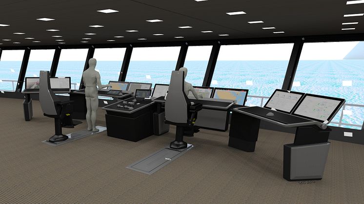 Kongsberg Maritime’s K-Master system will be the focus on Scenic Eclipse’s state-of-the-art bridge