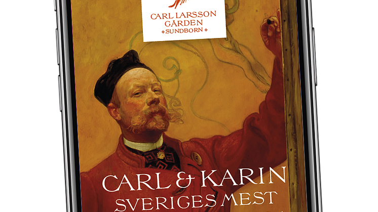 Carl Larsson-gårdens app, mockup_Mobil_swe