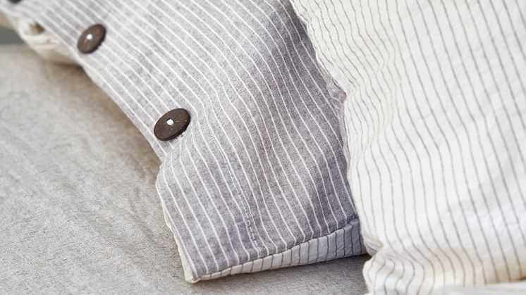 Underbart mjuka sängkläder i chambray från Noy Rd.
