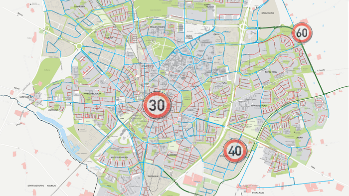 30,40, 60: nu skyltas gatorna om i Lund, Vallkära och Stångby