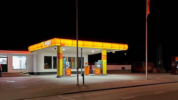Obemannad butik hos Sundsmacken i Fårösund, Gotland.