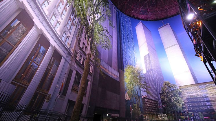 Panorama "NEW YORK 9/11" von Yadegar Asisi