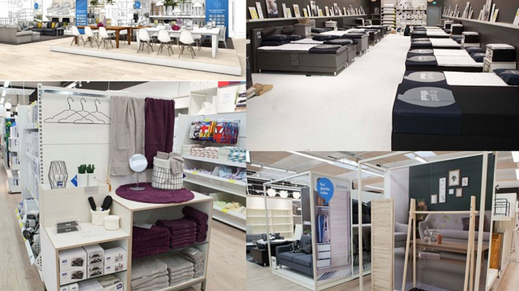 JYSK testar ny butiksdesign