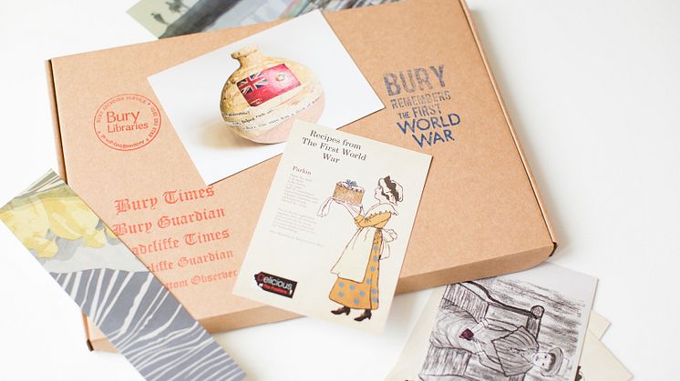 Bury remembers the First World War – pick up your free box of inspiration