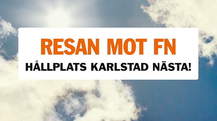 Framtidens röster gör en resa genom Sverige med slutdestination FN:s miljökonferens i Stockholm. Den 25 maj är det hållplats Karlstad som står i fokus.