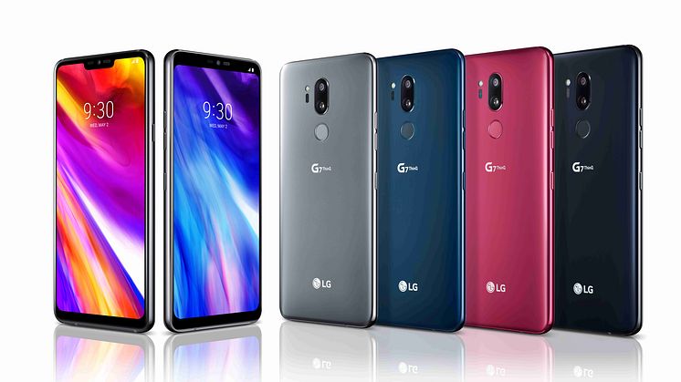LG lanserer deres nye flaggskipmobil: LG G7 ThinQ.