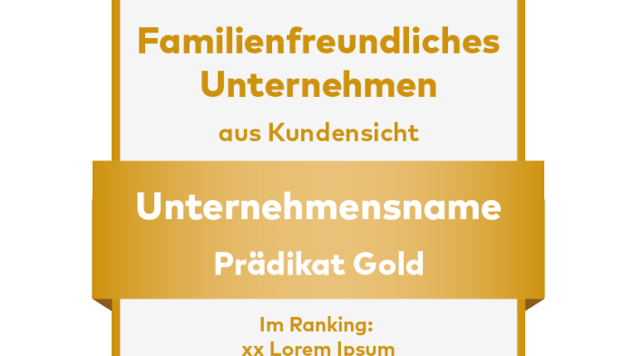 Ausgezeichnete Unternehmen aus Familiensicht