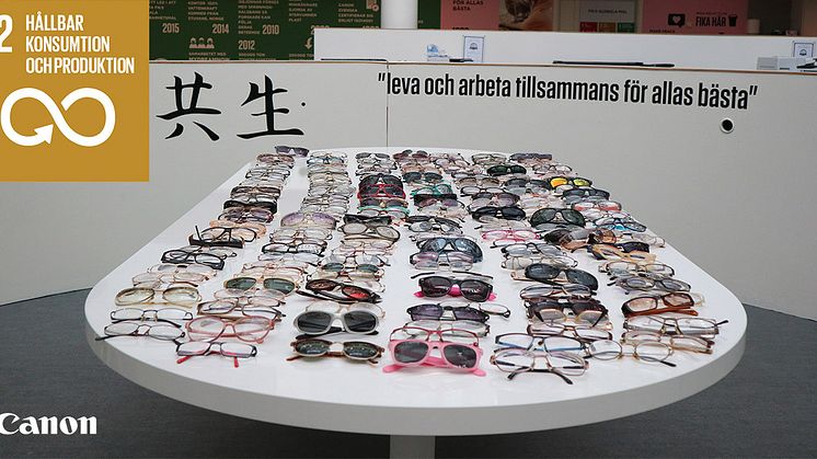 Fotot är taget i Canons showroom på HK i Solna.