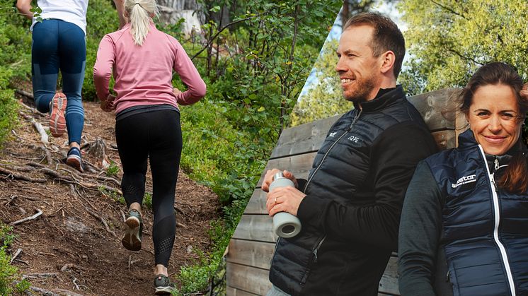 Trail run med Emil och Anna Jönsson Haag