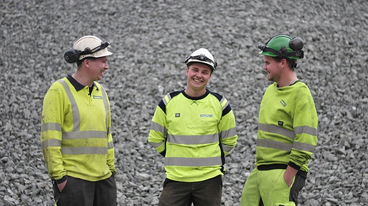 Fra venstre: Rune Kvam Vingen, Jonas Øverby og Geir Ivar Lauritzen. Foto: Anja Sønstevold 