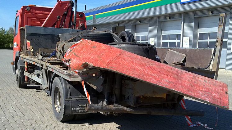 Bekendtgørelse om afmærkning ved reparation eller bortbugsering af havarerede køretøjer i høring