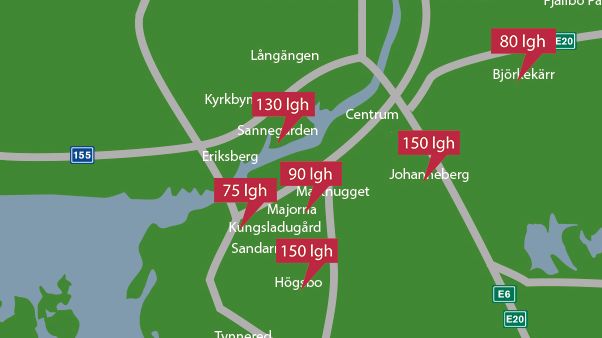 Plats för fler än 1000 nya hyresrätter i Göteborg