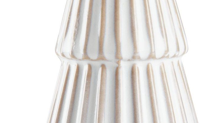 Julepynt træ MYSING Ø7xH19cm stentøj hvid-brun (29,95 DKK).jpg