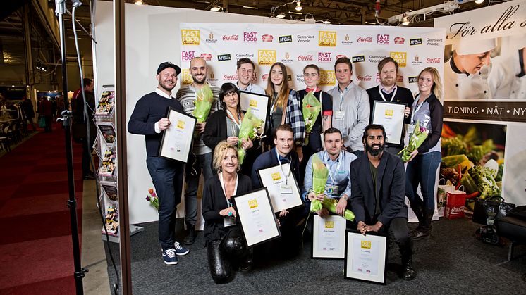 Fast Food Awards 2015 - Vinnare med matglädje