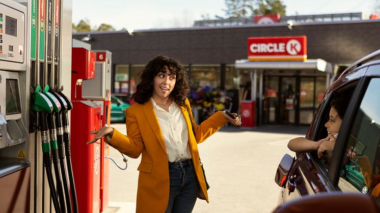 Circle K:s betaltjänst för tankning Blippa bilen