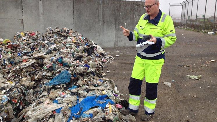 Skärpt kontroll av utländskt avfallsbränsle till Filbornaverket