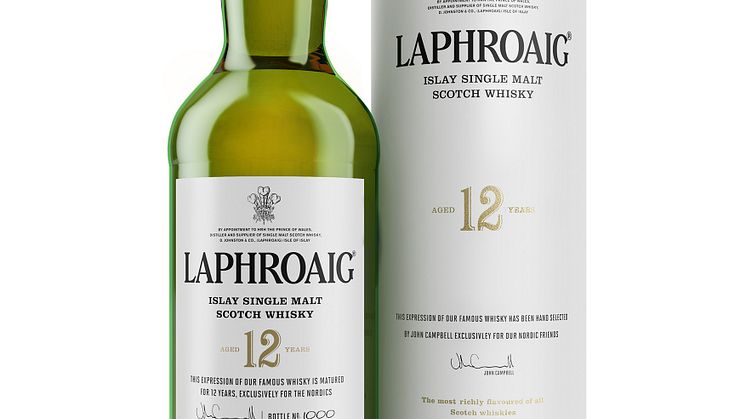 JB 12yr Nordic bottle and tube