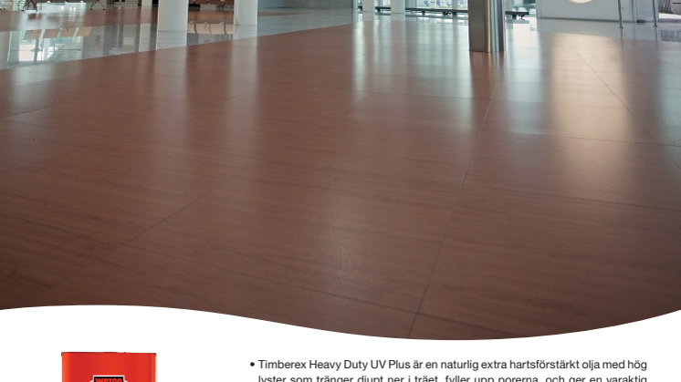 Timberex Heavy Duty UV Plus produktblad