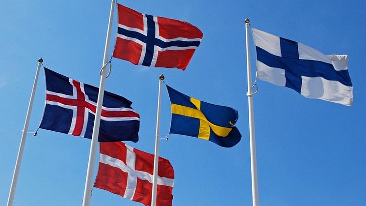 Nordic flags