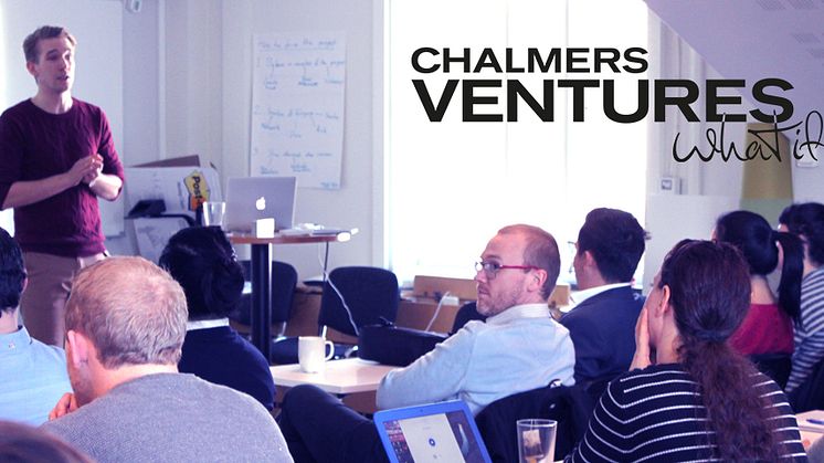50 exalterade entreprenörer i vårens omgång av Chalmers Ventures Startup Camp.