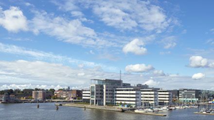 Lindholmen hetast i Göteborg