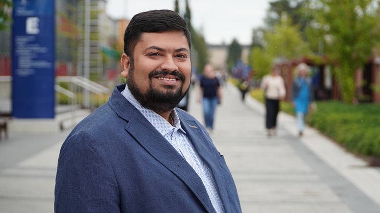 Avijit Banerjee, forskare inom  Robotik och artificiell intelligens vid Luleå tekniska universitet