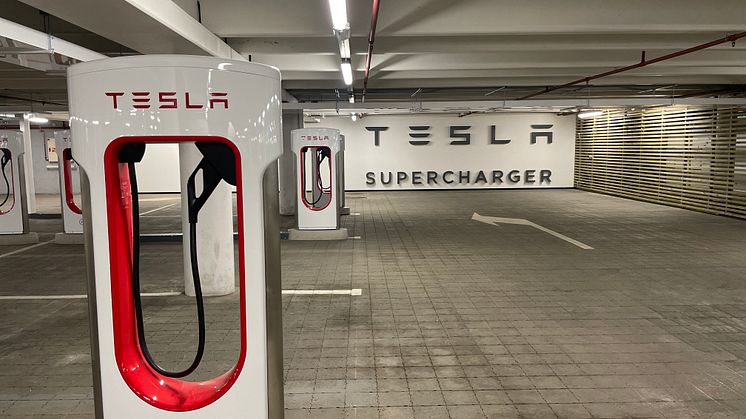 Tesla Super Charger | Ullevaal Stadion