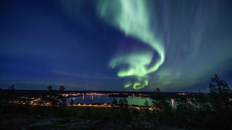 Norrsken i Umeå