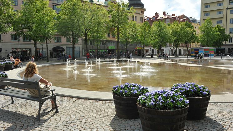 Bevakningskameror sätts upp på Järntorget
