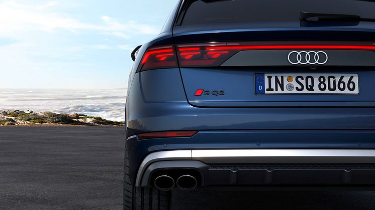 Opdateret Audi Q8 byder på udtryksfuldt design og ny lysteknologi