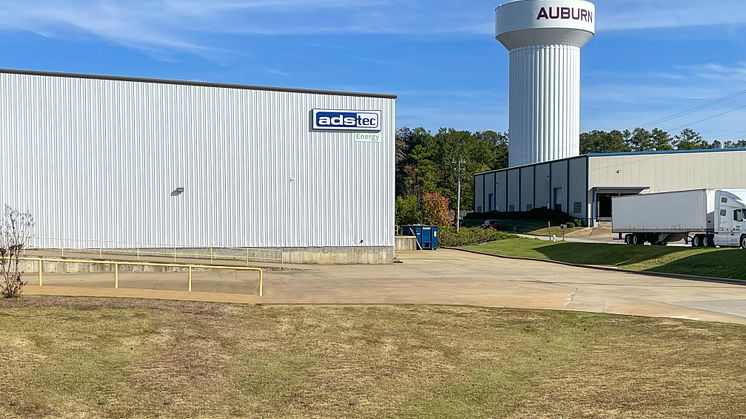 ADS-TEC Energy etabliert ersten nordamerikanischen Standort in Auburn, Alabama, USA 