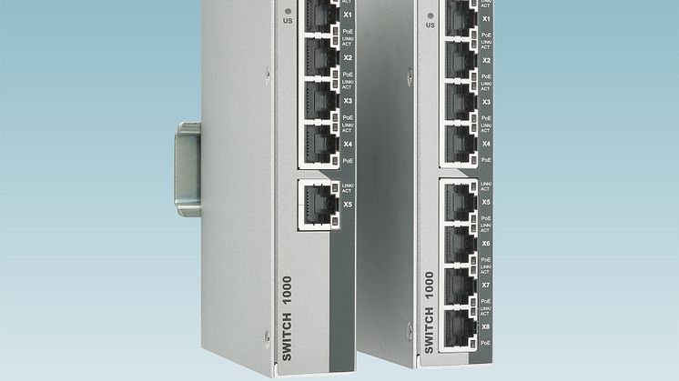Unmanaged POE switches with isolation